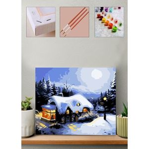 Pictura pe numere, Wallxpert, Artsylrbaskı4, Multicolor imagine