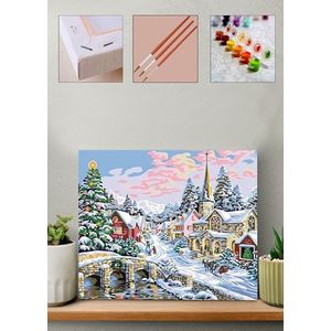 Pictura pe numere, Wallxpert, Artsylrbaskı45, Multicolor imagine