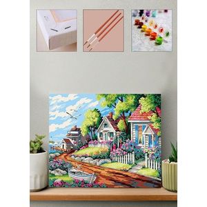 Pictura pe numere, Wallxpert, Artsylrbaskı54, Multicolor imagine