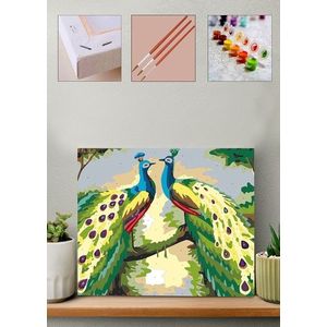 Pictura pe numere, Wallxpert, Artsylrbaskı55, Multicolor imagine
