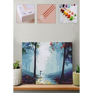 Pictura pe numere, Wallxpert, Artsylrbaskı62, Multicolor imagine