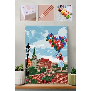 Pictura pe numere, Wallxpert, Artsylrbaskıb28, Multicolor imagine