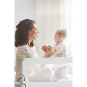 Margine de siguranta pentru pat, Wallxpert, Bed Safety Rail 180, Gri imagine