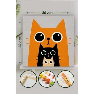 Pictura pe numere, L'essentiel Maison, Palm001, Multicolor imagine