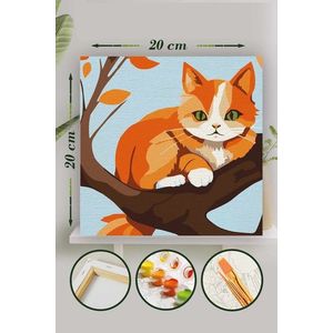 Pictura pe numere, L'essentiel Maison, Palm002, Multicolor imagine