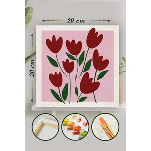 Pictura pe numere, L'essentiel Maison, Palm011, Multicolor imagine