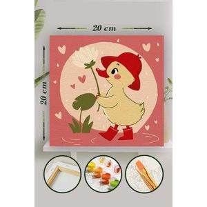 Pictura pe numere, L'essentiel Maison, Palm040, Multicolor imagine