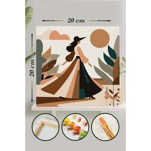 Pictura pe numere, L'essentiel Maison, Palmi008, Multicolor imagine