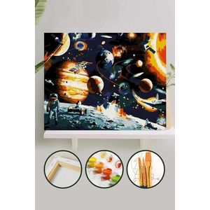 Pictura pe numere, L'essentiel Maison, Phs060, Multicolor imagine