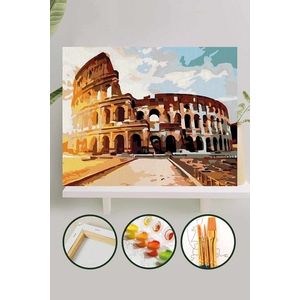 Pictura pe numere, L'essentiel Maison, Phs068, Multicolor imagine