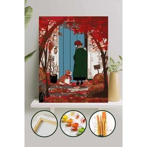 Pictura pe numere, L'essentiel Maison, Phs077, Multicolor imagine