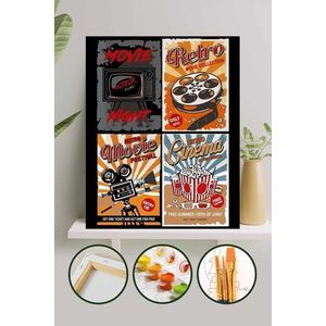 Pictura pe numere, L'essentiel Maison, Phs081, Multicolor imagine