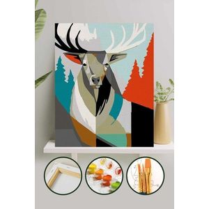 Pictura pe numere, L'essentiel Maison, Phs082, Multicolor imagine