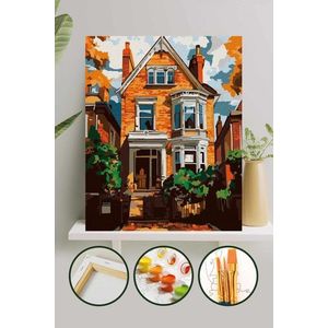 Pictura pe numere, L'essentiel Maison, Phs103, Multicolor imagine