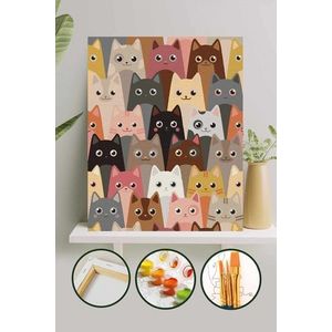 Pictura pe numere, L'essentiel Maison, Phs45, Multicolor imagine