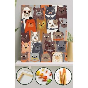 Pictura pe numere, L'essentiel Maison, Phs51, Multicolor imagine