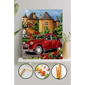 Pictura pe numere, L'essentiel Maison, Phs53, Multicolor imagine