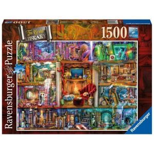 PUZZLE MAREA BIBLIOTECA, 1500 PIESE imagine