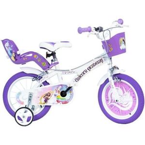 Bicicleta copii Dino Bikes 16 Unicorn Academy imagine