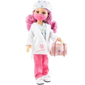 Papusa Esme, 32 cm, medic veterinar - Amigas Profesiones, Paola Reina imagine