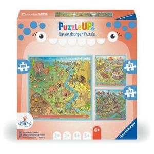Ravensburger - Puzzle Up istorie 3 puzzle 100 121 144 piese imagine