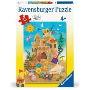 Ravensburger - Puzzle castel de nisip 35 piese imagine