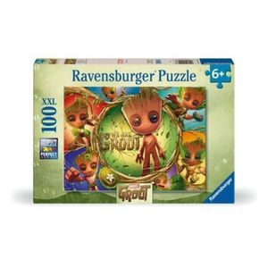Ravensburger - Puzzle Marvel Groot 100 piese XXL imagine