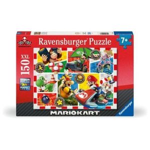 Ravensburger - Puzzle Super Mario si kart 150 piese XXL imagine