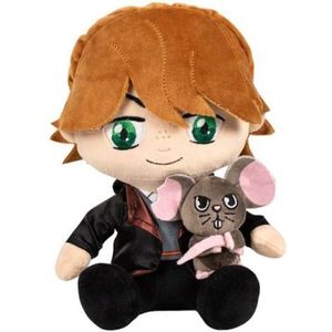 Jucarie din plus Ron cu Scabbers, 26 cm imagine