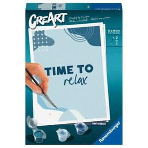 Ravensburger - CreArt pictura pe numere pentru copii Time to relax imagine