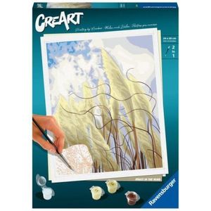 Ravensburger - CreArt pictura pe numere pentru adulti iarba in vant imagine