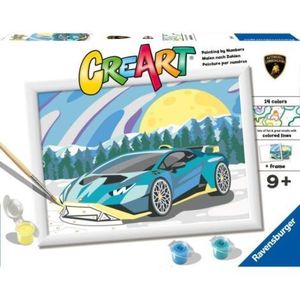 Ravensburger - CreArt pictura pe numere pentru copii Lamborghini imagine