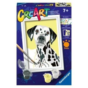 Ravensburger - CreArt pictura pe numere pentru copii caine dalmatian imagine