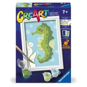 Ravensburger - CreArt pictura pe numere pentru copii calut de mare prietenos imagine