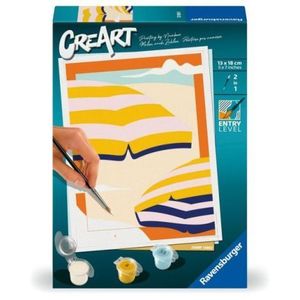 Ravensburger - CreArt pictura pe numere pentru copii timpuri insorite imagine