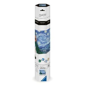 Ravensburger - CreArt pictura pe numere pentru adulti Tablou Canvas Van Gogh noapte instelata imagine