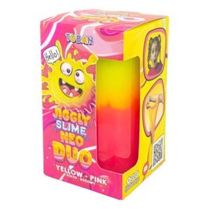 Set DIY experimente JIGGLY SLIME NEO DUO, GALBEN-ROZ imagine