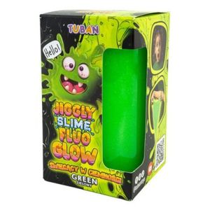 Set DIY experimente JIGGLY SLIME FLUO GLOW , VERDE 430 g imagine