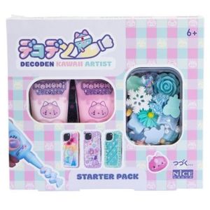 Kit creativ Decoden - Starter Pack - set de baza pentru decor kawaii cu pasta colorata imagine