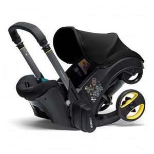 Scoica auto Doona i i-Size Nitro Black 2 in 1 imagine
