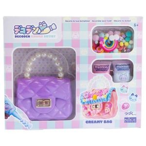 Kit creativ Decoden - Geanta - decoreaza cu pasta colorata kawaii imagine