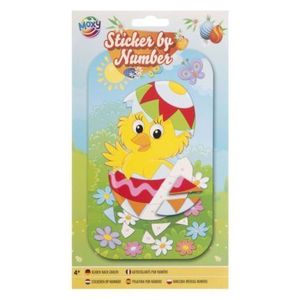 Set creativ Lipeste pe numere tematica Paste imagine