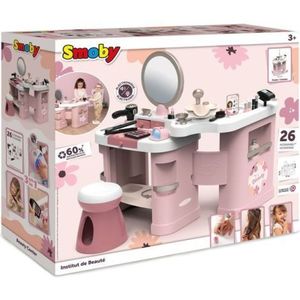 Salon de infrumusetare Smoby My Beauty Center roz cu 26 accesorii imagine