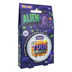 Plastilina creativa inteligenta TUBI SMART - Alien, 50 g imagine