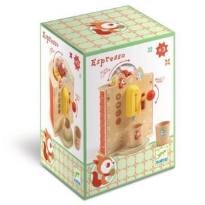 Joc de rol Espressor din lemn, Djeco imagine