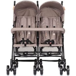 Carucior gemeni Chipolino Double Point tiramisu imagine