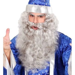 Barba gri lunga imagine