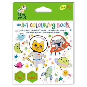 Mini Carte de Colorat Hakuyoka - Spatiu imagine