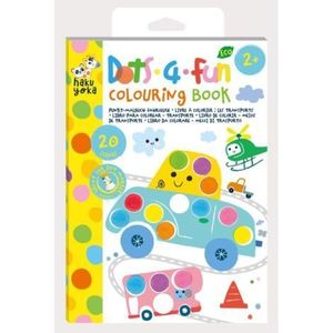 Carte de colorat Dots4Fun - Mijloace de transport imagine
