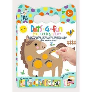 Set creativ Dezlipeste-Lipeste-Joaca-te, Dots4Fun - Animale de companie imagine